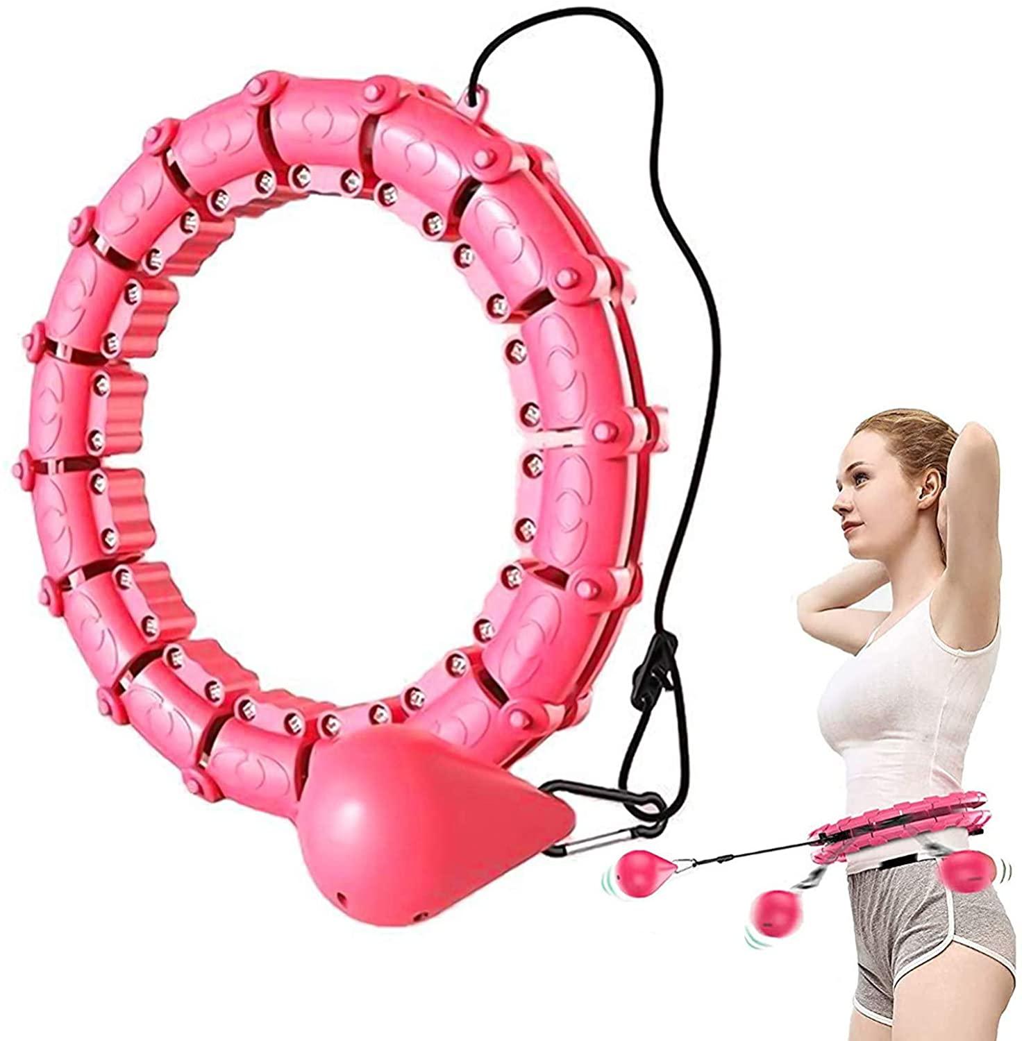 18-24Knots Adjustable Exercise Hoop Smart Exercise Hoop Weight Loss - Lacatang Market