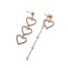 Crystal Love Heart Dangle Earrings - Lacatang Market