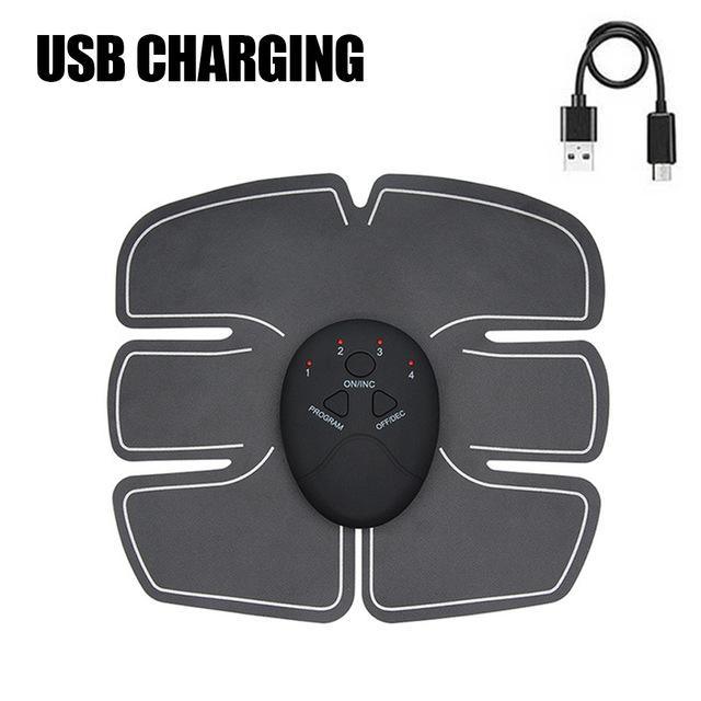EMS USB Charging Muscle Stimulator Fitness Buttock Abdominal Trainer - Lacatang Market