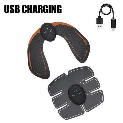 EMS USB Charging Muscle Stimulator Fitness Buttock Abdominal Trainer - Lacatang Market