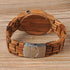 M30 Zebra Wooden Quartz Watch With Wood - Lacatang Market