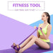 Portable Fitness Resistance Band with Pedal - Lacatang Market