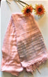 Women's Handloom Scarf- Pink Color From RSV Global Inc