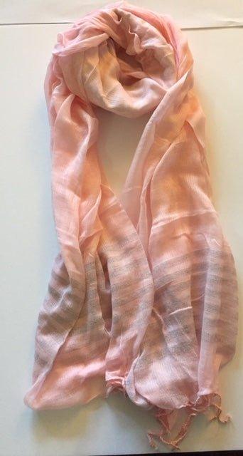 Women's Handloom Scarf- Pink Color From RSV Global Inc - Lacatang Market